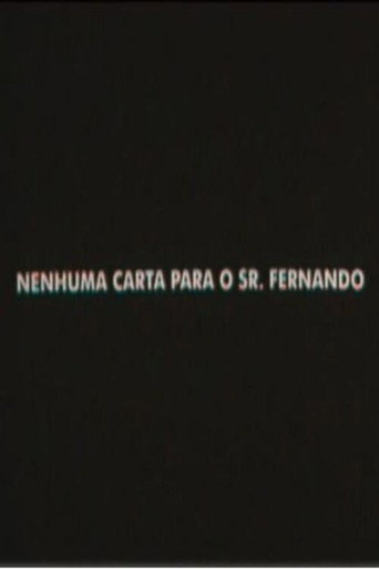 Mr. Fernando Has No Mail movie poster
