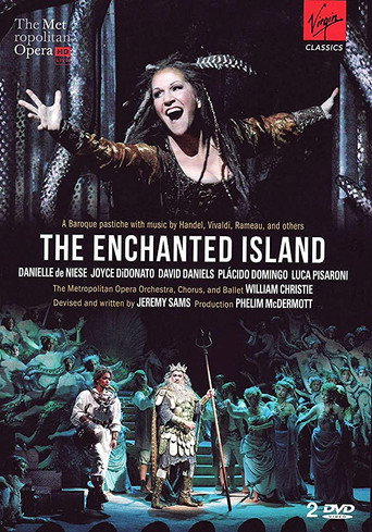 The Enchanted Island, a Baroque pastiche movie poster