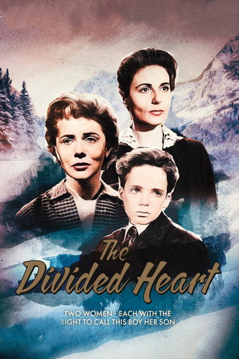 The Divided Heart movie poster