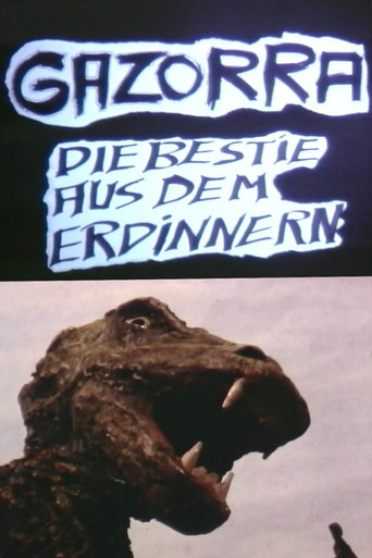 Gazorra: Beast from the Bowels of the Earth movie poster