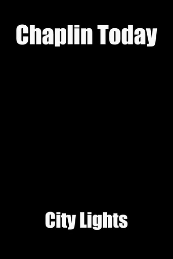 Chaplin Today: City Lights movie poster