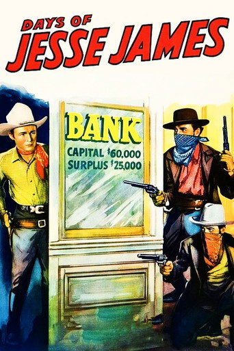 Days of Jesse James movie poster