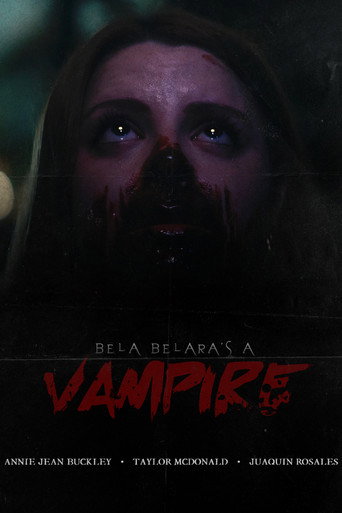 Bela Belara's A Vampire movie poster