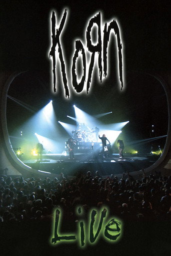 Korn: Live movie poster