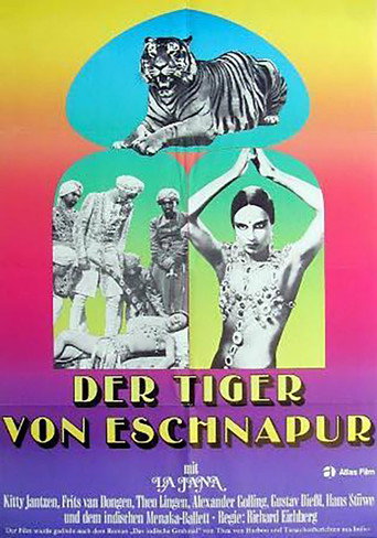 The Tiger of Eschnapur movie poster