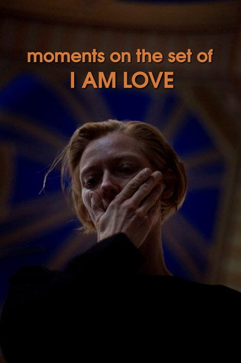 Moments on the Set of I Am Love movie poster