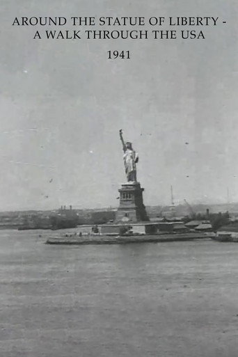 Around the Statue of Liberty - A Walk Through the USA movie poster