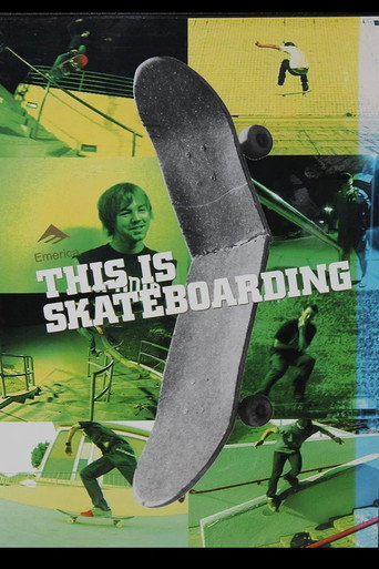 Emerica - This Is Skateboarding movie poster