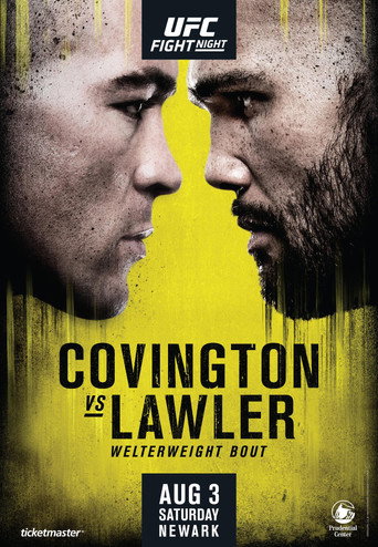 UFC on ESPN 5: Covington vs. Lawler movie poster