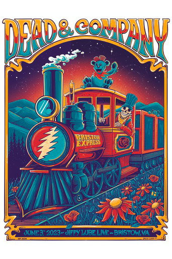 Dead & Company:2023-06-03 Jiffy Lube Live, Bristow, VA, USA movie poster