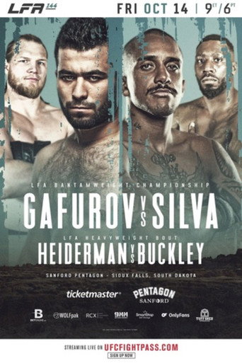 LFA 144: Gafurov vs. Silva movie poster