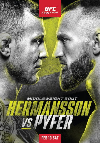 UFC Fight Night 236: Hermansson vs. Pyfer movie poster
