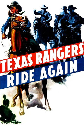 The Texas Rangers Ride Again movie poster