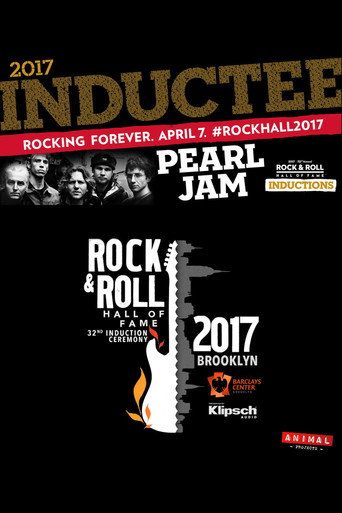 Pearl Jam: Rock And Roll Hall Of Fame Induction Ceremony movie poster