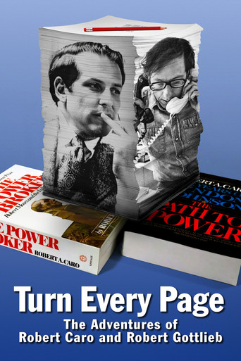 Turn Every Page - The Adventures of Robert Caro and Robert Gottlieb movie poster