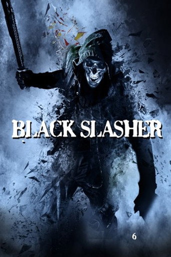 Black Slasher movie poster