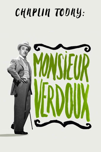 Chaplin Today: Monsieur Verdoux movie poster