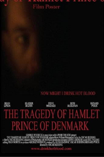 The Tragedy of Hamlet Prince of Denmark movie poster