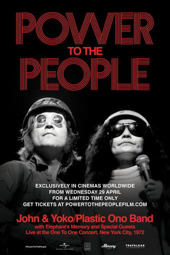 Power to the People: John & Yoko Live in NYC movie poster