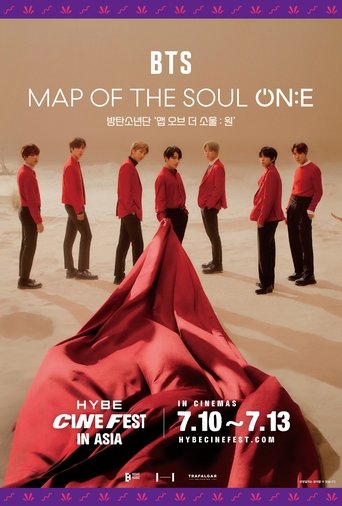 BTS MAP OF THE SOUL ON:E DVD movie poster