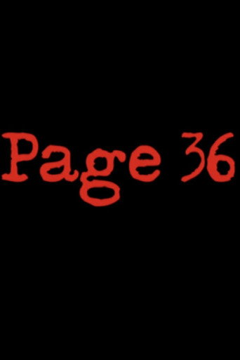 Page 36 movie poster