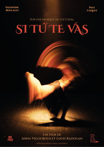 SI TÚ TE VAS movie poster