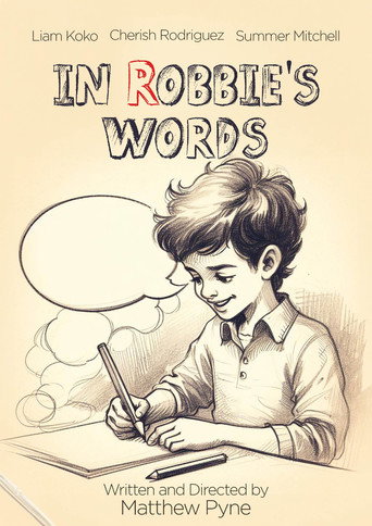 In Robbie's Words movie poster