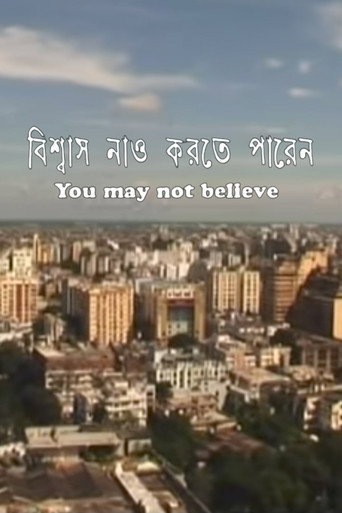 You May Not Believe movie poster