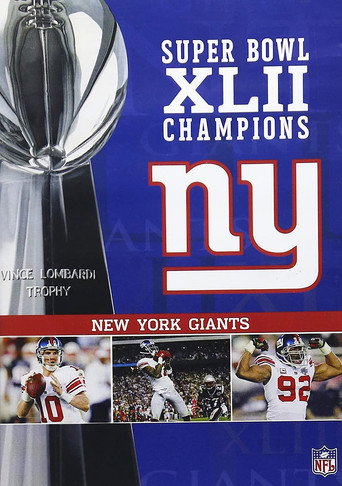 Super Bowl XLII Champions - New York Giants movie poster