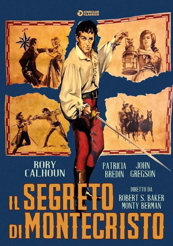 The Treasure of Monte Cristo movie poster