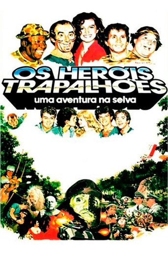 Os Heróis Trapalhões: Uma Aventura na Selva movie poster