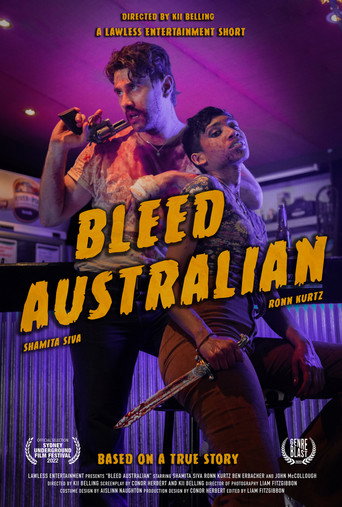 Bleed Australian movie poster