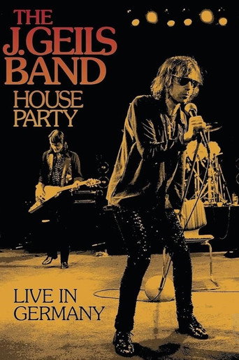 J Geils Band: House Party Live in Germany movie poster