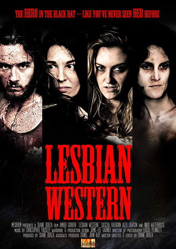 Lesbian Western movie poster