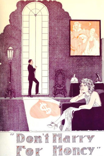 Don't Marry for Money movie poster