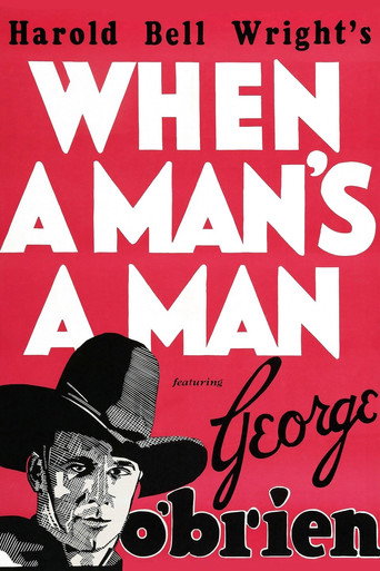 When a Man's a Man movie poster
