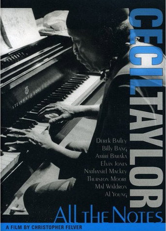 Cecil Taylor: All The Notes movie poster