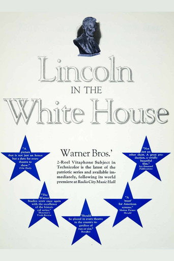 Lincoln in the White House movie poster