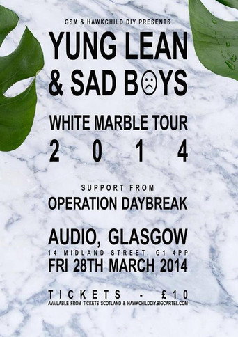 Sadboys: White Marble Tour 2014 movie poster