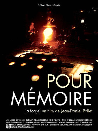 Pour mémoire movie poster