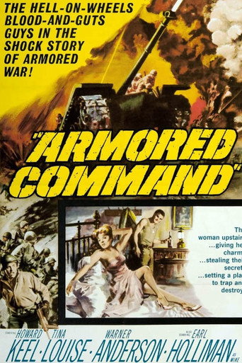 Armored Command movie poster