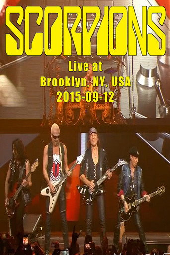 Scorpions - Live at Brooklyn, NY, USA 2015-09-12 movie poster