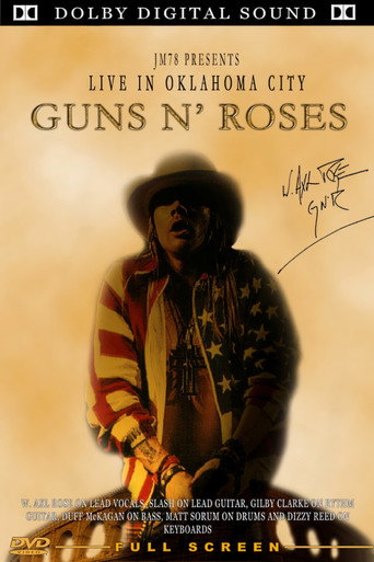 Guns N' Roses:  Live In Oklahoma City movie poster