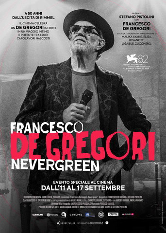 Francesco de Gregori - Nevergreen movie poster