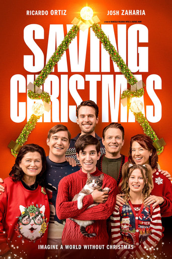 Saving Christmas movie poster