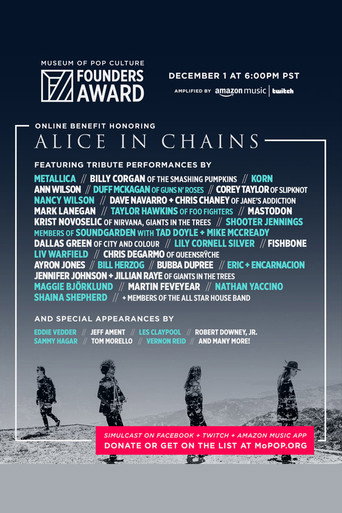 MoPOP Founders Award 2020 Honoring Alice in Chains movie poster