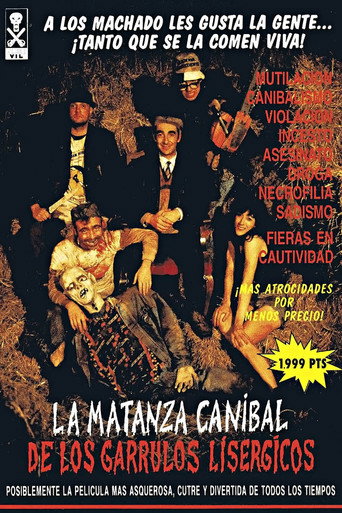 La matanza caníbal de los garrulos lisérgicos movie poster