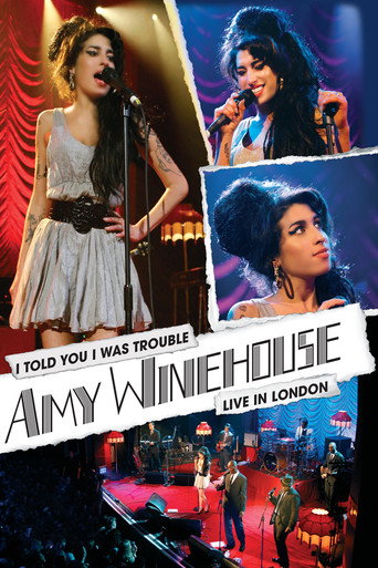 Amy Winehouse: I Told You I Was Trouble - Live In London movie poster