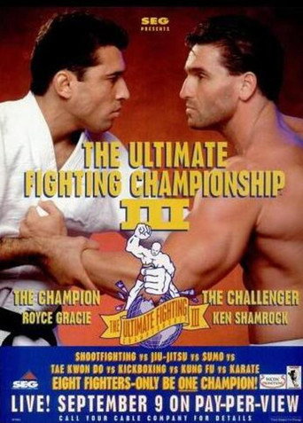 UFC 3: The American Dream movie poster