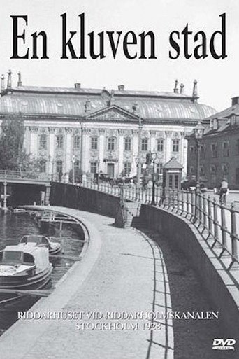 En kluven stad movie poster